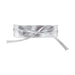Bowknot Wide Belt for Dress Wrap Waist Premium - Silver
