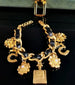 Belt with Charms And Pendants for Everyday Wardrobe - Black Bracelet