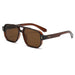 Sunglasses Double Bridge UV400 Eyewear - Tea Tea