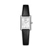 Elegant Rectangular Watch for Everyday Wear Accessory - Silver White