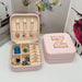 Initial Letter Jewelry Storage Box Travel Organizer - Z