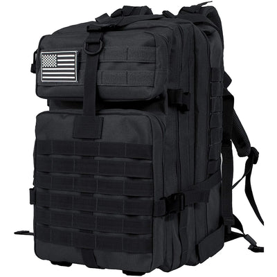 Tactical Backpack Molle System for Outdoor Use - Black