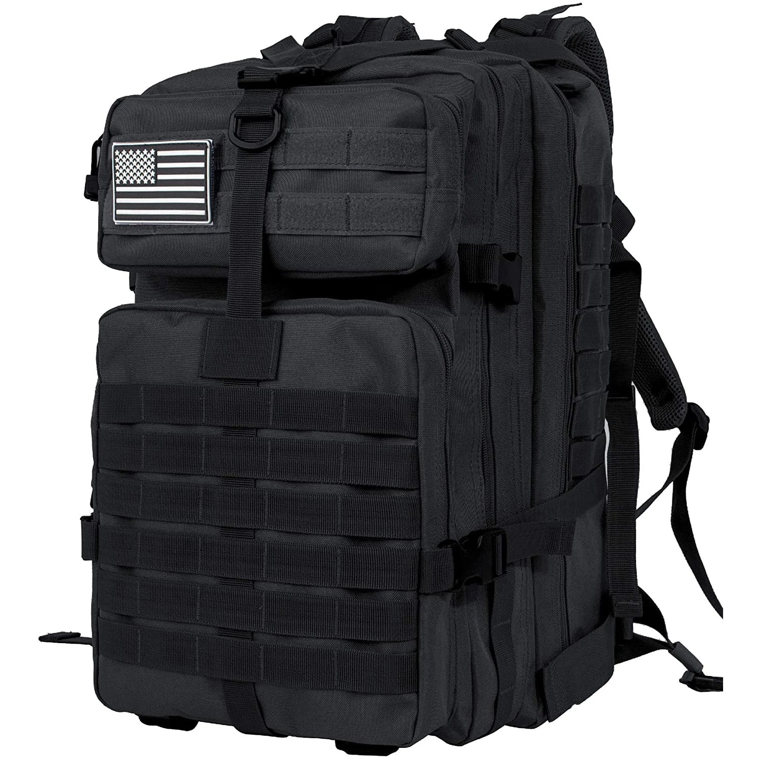 Tactical Backpack Molle System for Outdoor Use - Black
