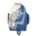 Backpack with Distinct Letter Pattern Embossing - Blue
