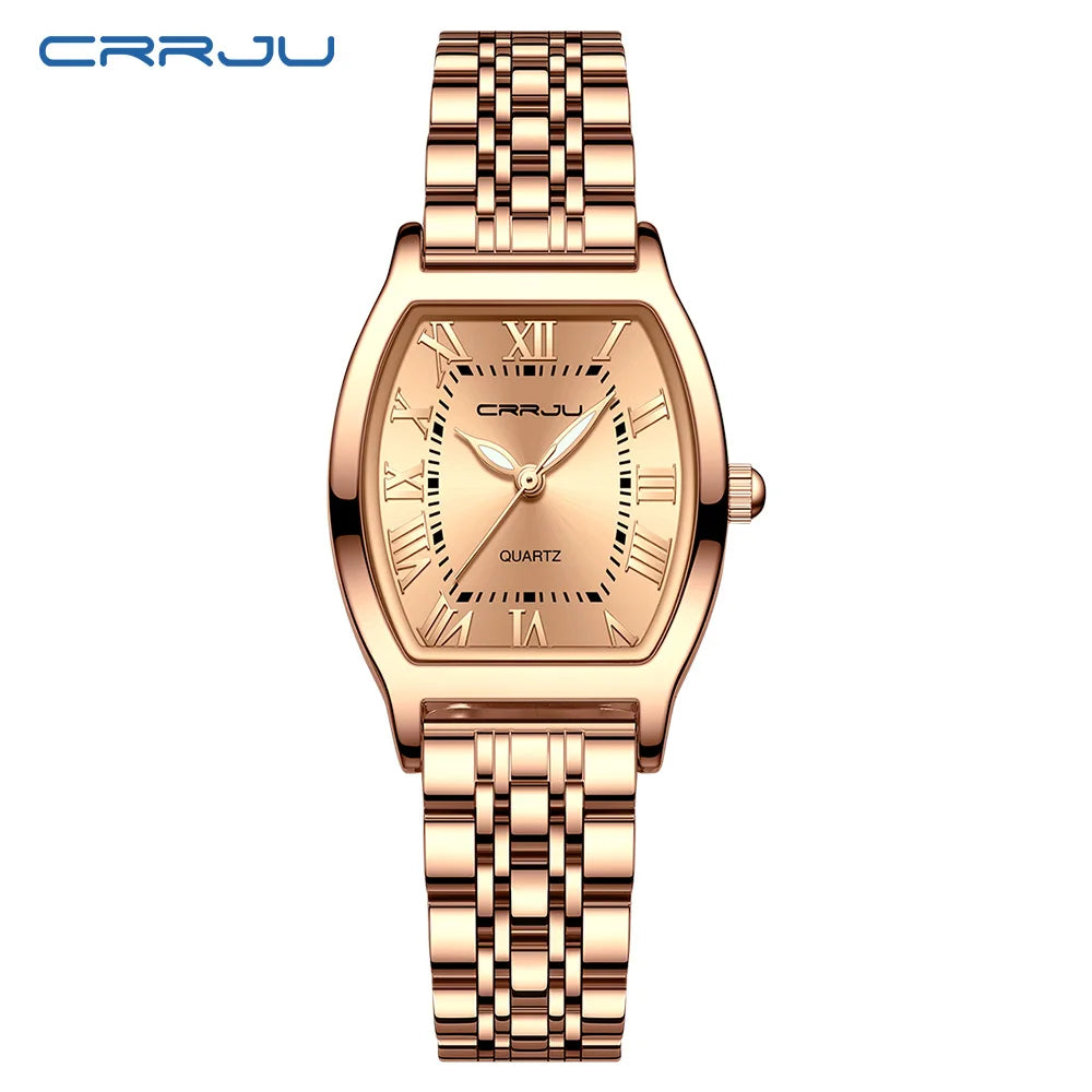 Tonneau Dial Timepiece With Roman Numeral Grace Watch