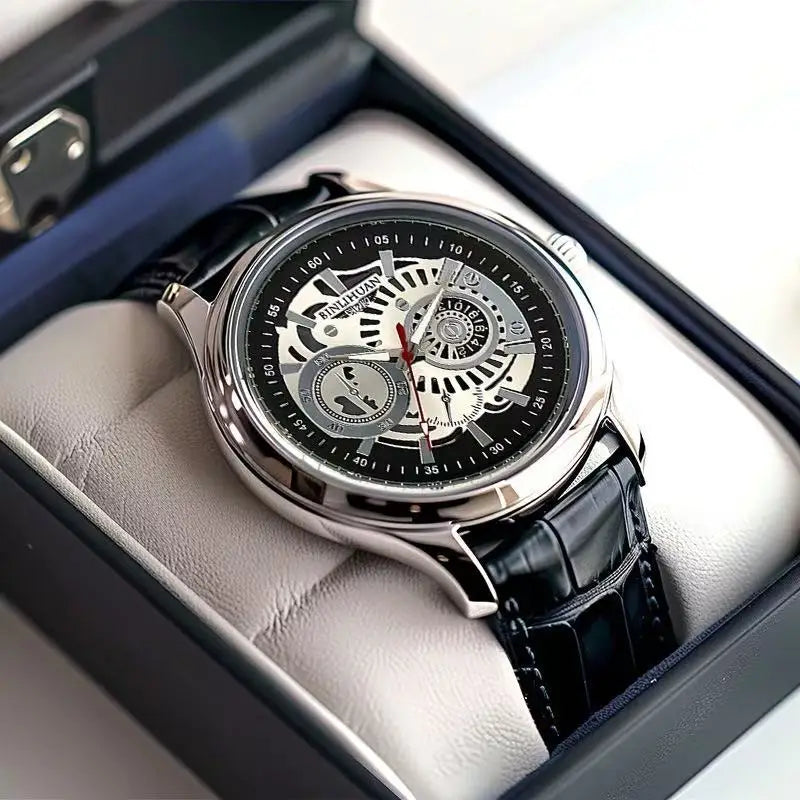 Watch Skeleton Dial Mechanical Wristwatch Everyday Wear