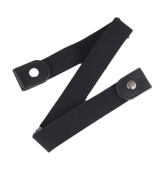 Adjustable Invisible Elastic Belt with Snap End Caps