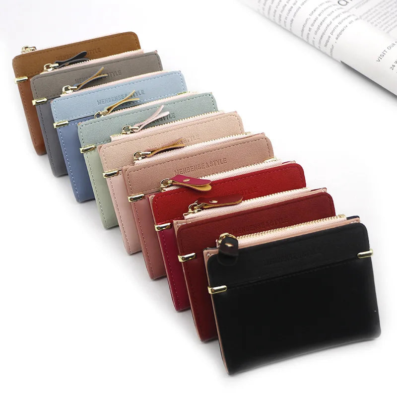 Wallet Zipper Hasp Patchwork Vintage Pattern Design