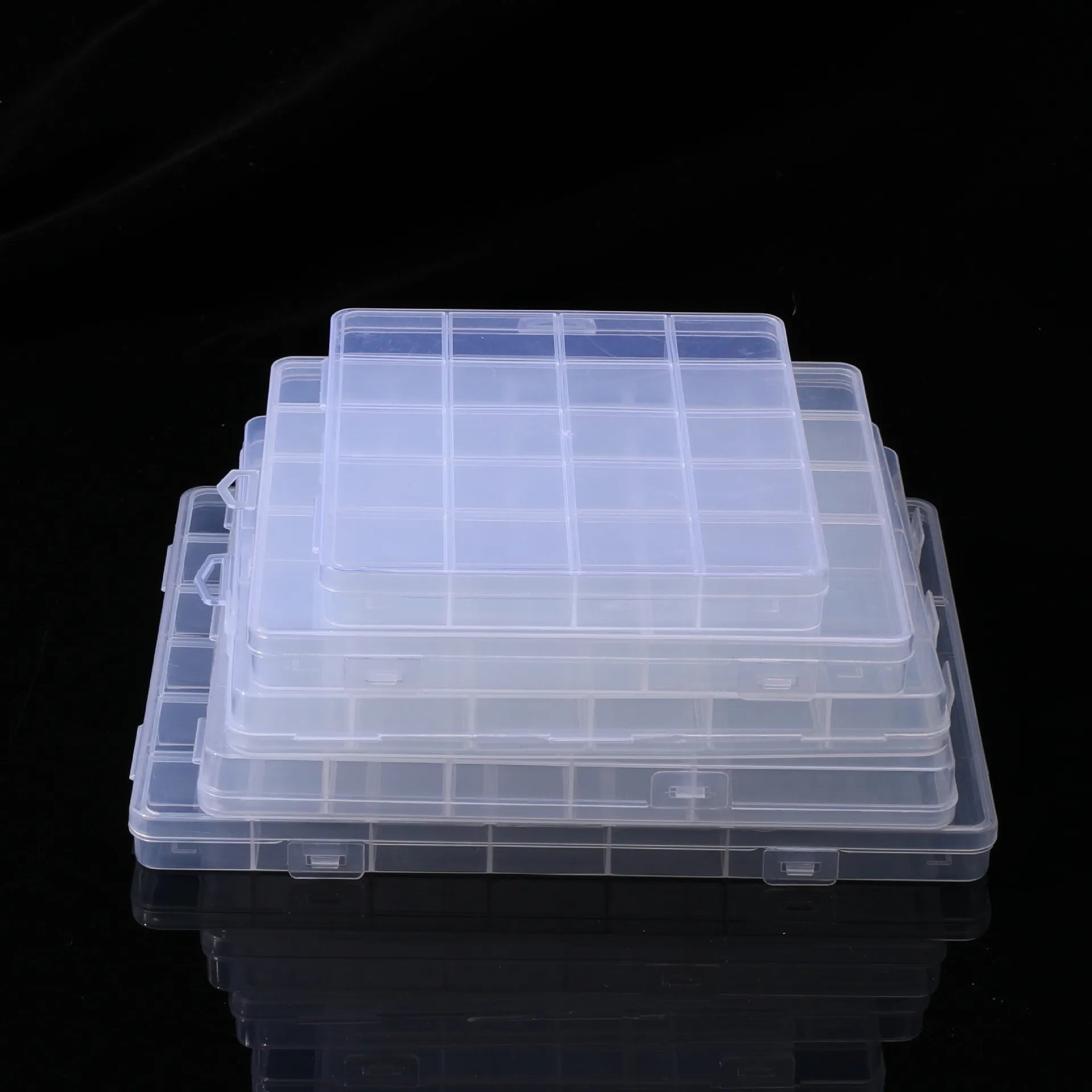 28-Grid Jewelry and Bead Organizer Box for Small Parts