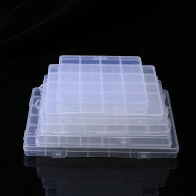 28-Grid Jewelry and Bead Organizer Box for Small Parts