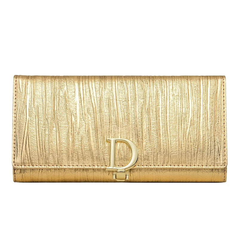 Wallet Bifold Textured Striped Pattern
