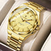 Sport Original Watch Luminous Dial Timepiece Everyday - Gold Gold