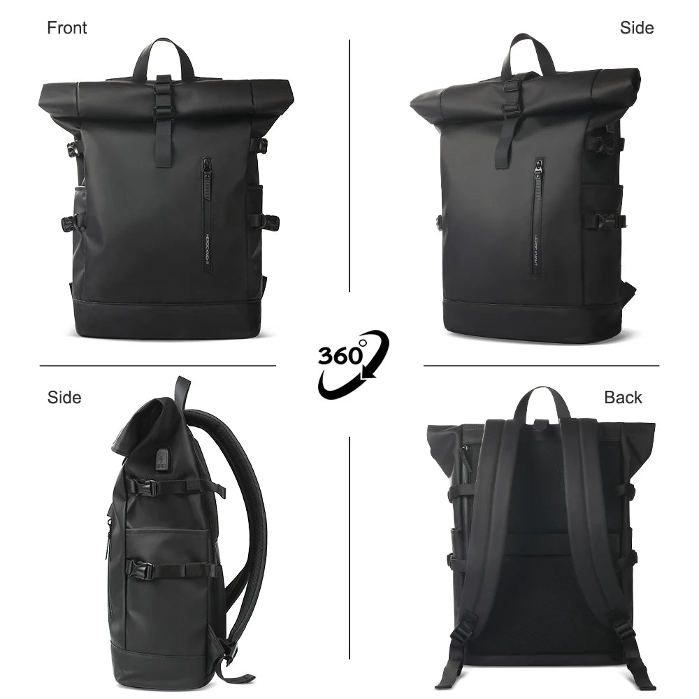 Expandable Travel Backpack With Laptop Compartment