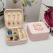 Initial Letter Jewelry Storage Box Travel Organizer - C