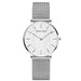 Watch Mesh Dial Minimalist Timepiece for Daily Wear - O