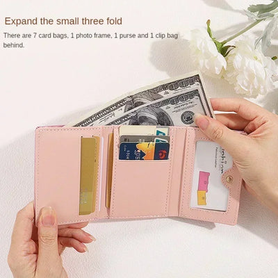 Iridescent Hasp Wallet for Everyday Essentials Gift - WO2MEN