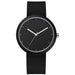 Minimalism Watch Quartz Movement with Slim Case Design - Black