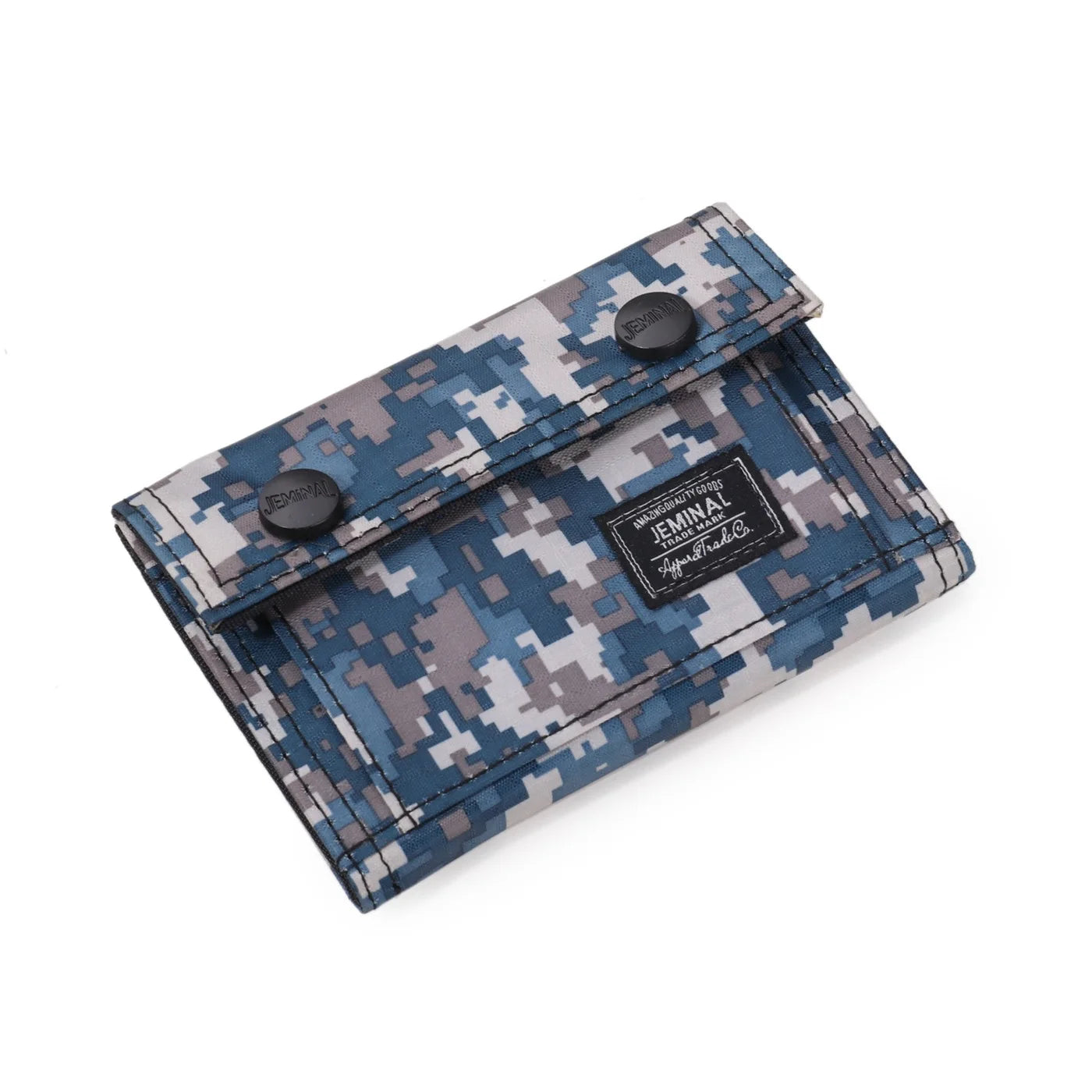 Tactical Camouflage Wallet with Card Slots Closure