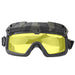 Tactical Goggles with Helmet Mode And Head Mode - BCP Yellow Lens