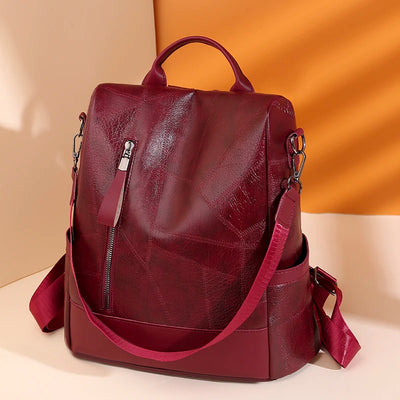 Womens Fashion Backpack with Multi Pocket Design