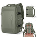 Backpack Expandable Laptop Bag for Travel Business - Green