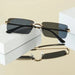 Sunglasses Square Gradient Lenses for Daily Use - Black