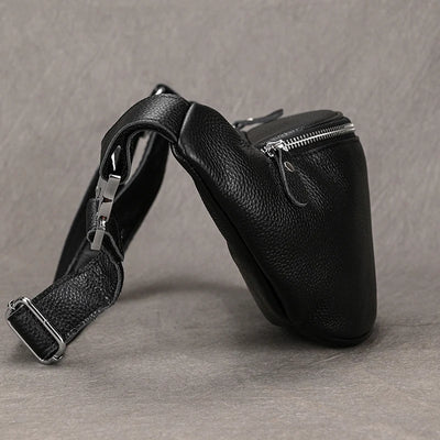 Waist Pack Belt Bag for Men Zippered Pouch Crossbody