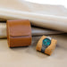 Watch Roll Leather with Removable Pillows - Brown 1 Slot