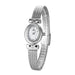 Oval Dial Ladies Bracelet Watch Quartz Movement - Silver