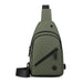 Chest Bag Lightweight Crossbody Bag for Daily Use - Army Green
