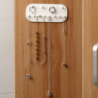 Wall Mounted Jewelry Storage Rack for Earrings
