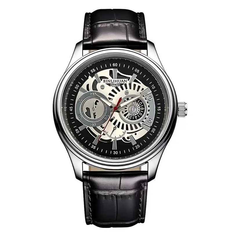 Watch Skeleton Dial Mechanical Wristwatch Everyday Wear