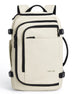 Travel Laptop Backpack Waterproof with USB Charging - Beige