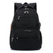 Backpack Nylon Ultralight for Laptop Interlayer - Black