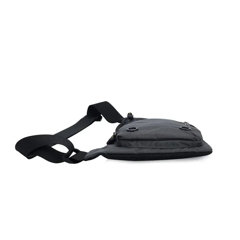Chest Bag with Multiple Pockets and Adjustable Strap