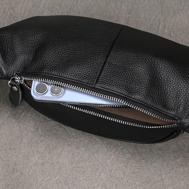 Waist Pack Belt Bag for Men Zippered Pouch Crossbody