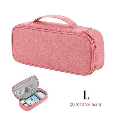 Travel Cable Organizer Bag for Electronics and Cables