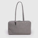 Gingham Tote Bag with Large Capacity for Everyday - Grid Med