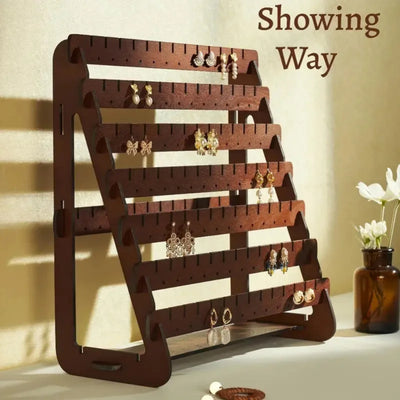 Artisan Earring Display Stand for Jewelry Organization