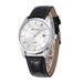 Quartz Wristwatch with Date Window Business Style - Black White