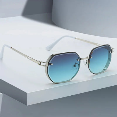 Sunglasses Square Frame with Gradient Lenses Elegance - WO2MEN