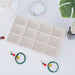 Flocking Jewelry Box Tray for Elegant Storage & Display - E