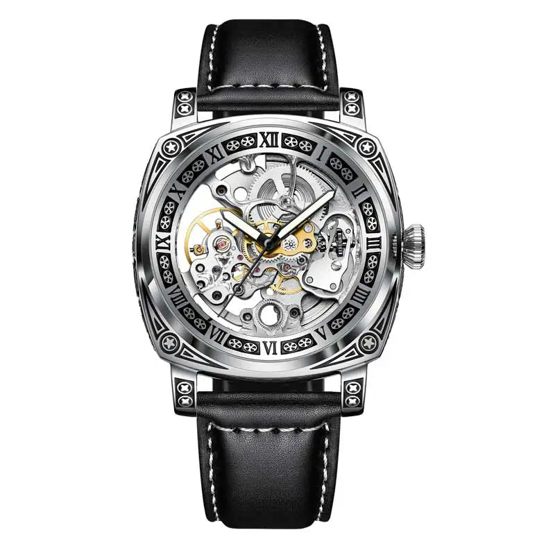 Skeleton Mechanical Watch Automatic Self Wind
