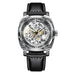 Skeleton Mechanical Watch Automatic Self Wind - Black
