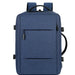 Transit Backpack With USB Charge And Laptop Sleeve - Blue