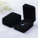 Jewellery Organizer Box for Necklace Display Case - Black