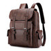 Backpack Large Capacity Waterproof Travel Bag - Brown