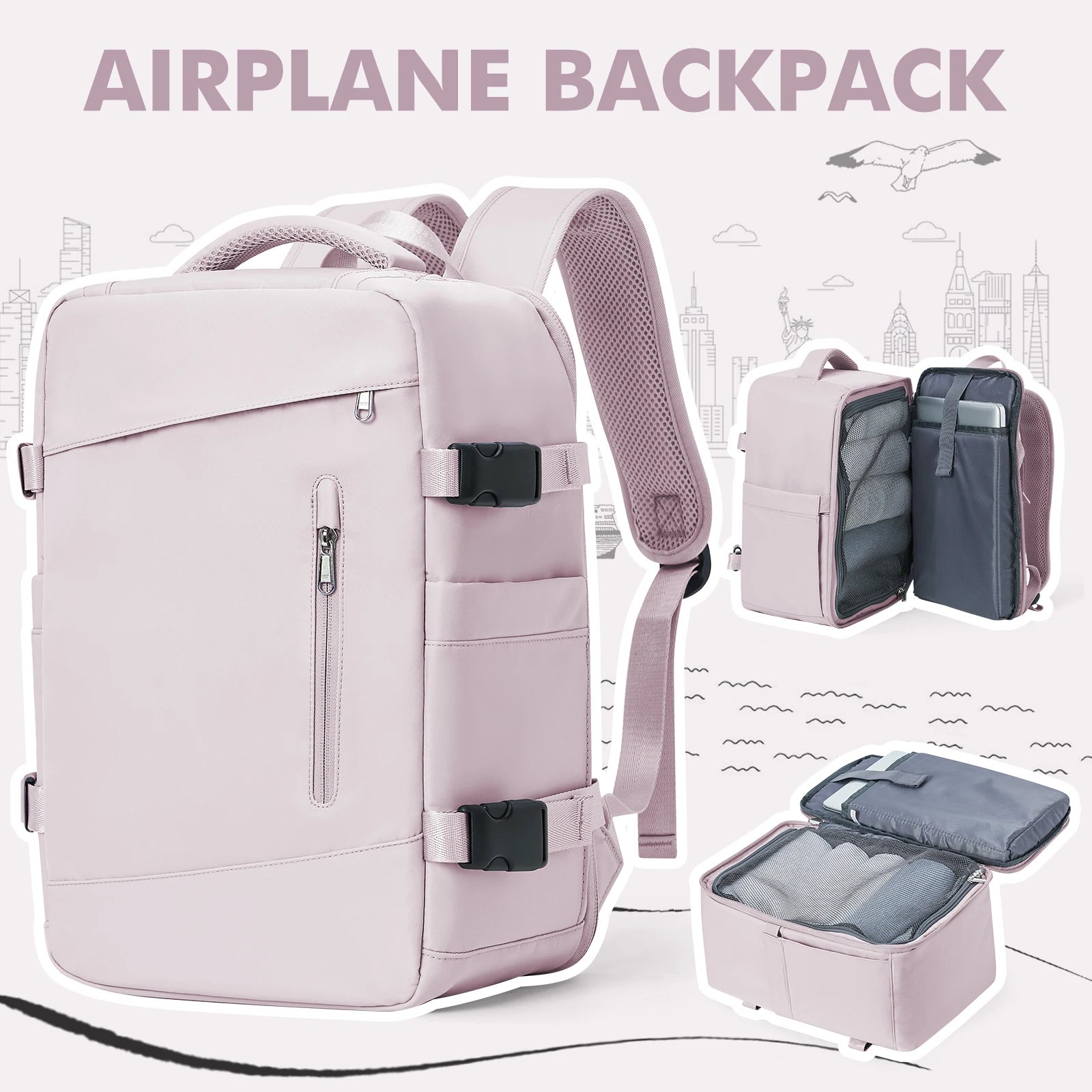 Travel Pathfinder Backpack With Multi Pocket System