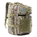Tactical Backpack Molle System for Outdoor Use - Black V2