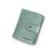 Wallet Hasp Design with RFID Protection And Card Slots - Greenish Grey
